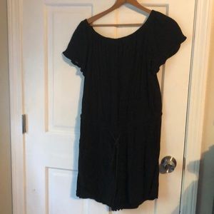 Black Loft romper size PL